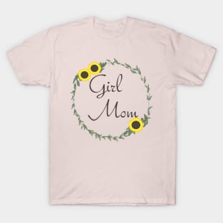 Girl Mom Sunflower T-Shirt